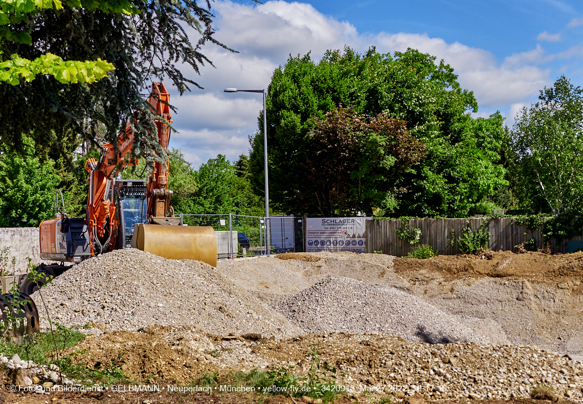 27.05.2022 - Baugrube an der Niederalmstraße 16